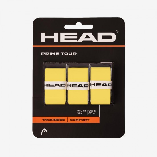 Overgrips Head Prime Tour Giallo 3 Unita