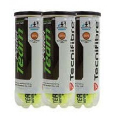 Confezione da 3 Bottiglie di Palline Tecnifibre Padel Team