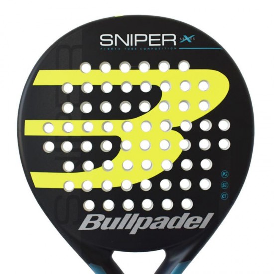 Pala Bullpadel Sniper X Serie Giallo 2021