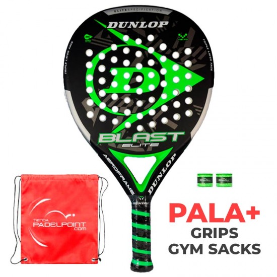 Pala verde neon Dunlop Blast Elite