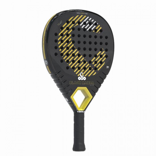 Raquete Vibora Preto Mamba Elite 3K 2024