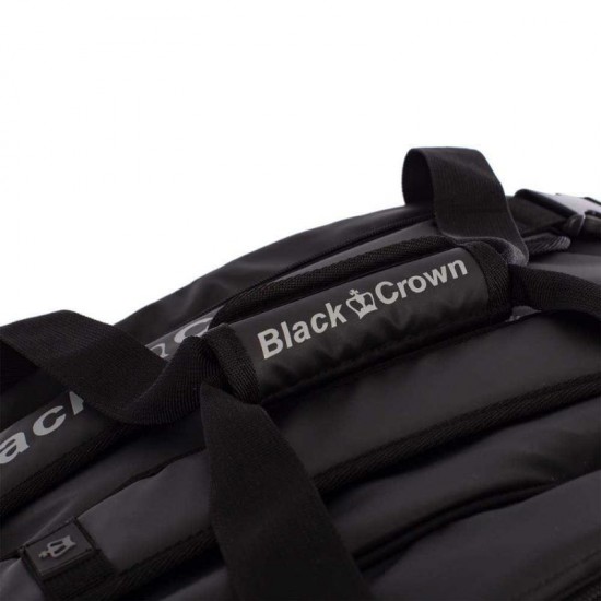 Black Crown Wonder Pro 2.0 Borsa da Padel Nera Giallo Fluo