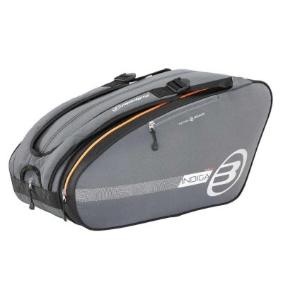 Bullpadel BPP-24015 Tour Borsa per racchette da padel grigio scuro