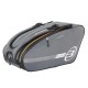 Bullpadel BPP-24015 Tour Borsa per racchette da padel grigio scuro