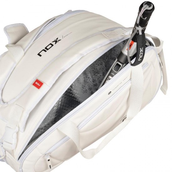 Nox Pro Series Branco Padel Raquete Bag