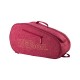 Wilson Team Racket Bag Creme Vermelho