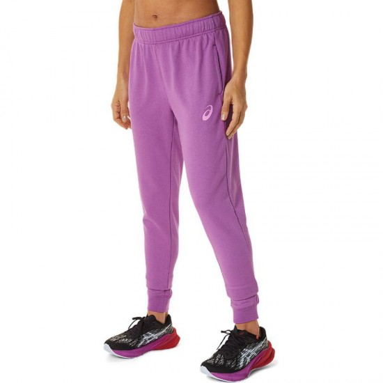 Pantaloni Asics Logo Grande Lavanda