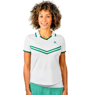 Polo Cartri Neema Blanco Verde