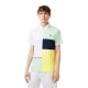 Lacoste Regular Fit Camisa Polo Reciclada Branco Verde