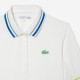 Polo Lacoste Ultra Dry Mulheres Brancas