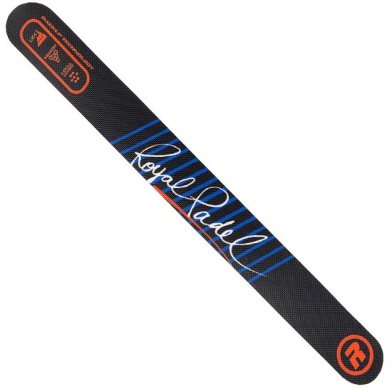 Royal Padel Protector Nero Logo Bianco Blu