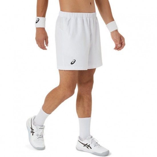 Pantaloncini Asics Court 7 Blanco