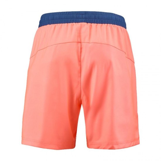 Pantaloncini Babolat Play Blu Scuro Arancione