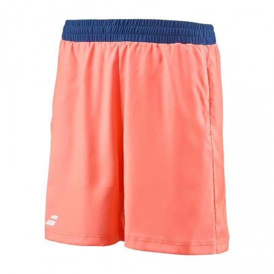 Pantaloncini Babolat Play Blu Scuro Arancione