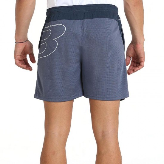 Pantaloncini Bullpadel Opaco Blu Ombra