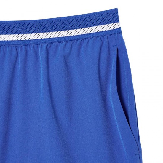 Pantaloncini Lacoste Novak Djokovic Azul