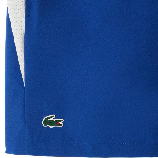 Pantaloncini Lacoste Roland Garros Blu Bianco Verde