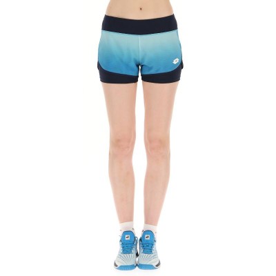 Short Lotto Top IV Blue Gradient Donna