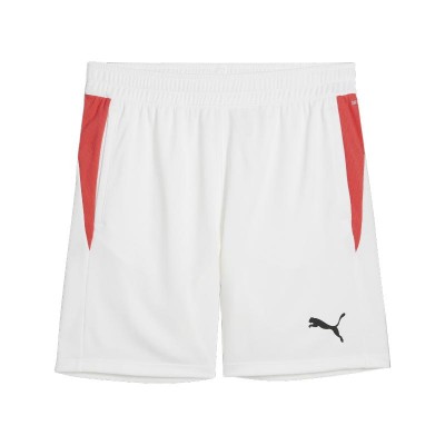 Pantaloncini Puma Bianco Rosso