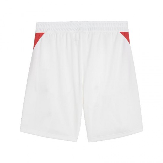 Puma Shorts Branco Vermelho