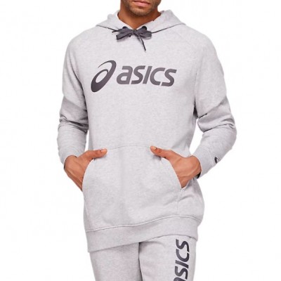 Felpa Asics Large Grey Grigio Chiaro Grigio Scuro