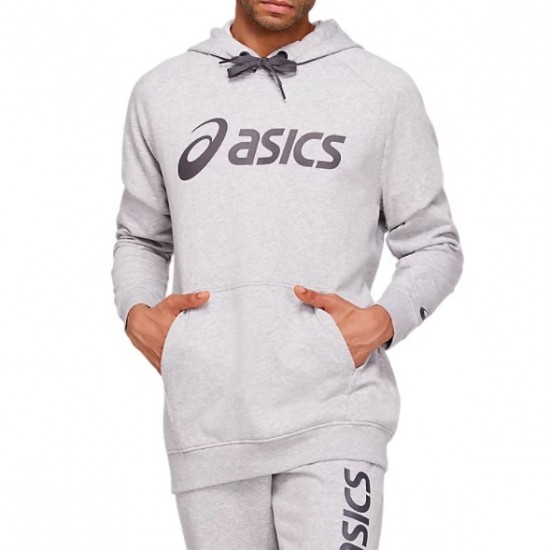 Felpa Asics Large Grey Grigio Chiaro Grigio Scuro