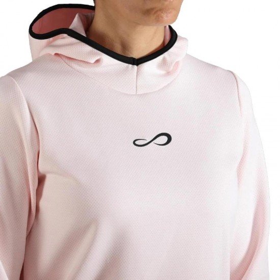 Sudadera Respiracão Sem Fim Rosa Cristal