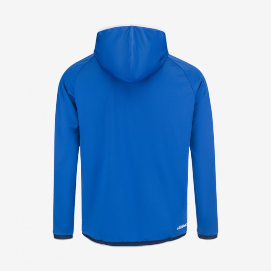 Sudadera Head TopSpin Azul Frances Stampa