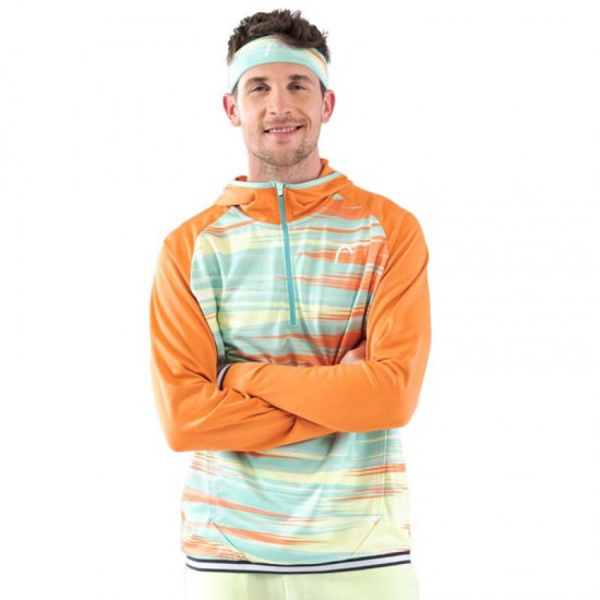 Sudadera Head Topspin Verde Pastel Vision