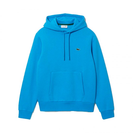 Lacoste Felpa Marrone Azzurro Cielo