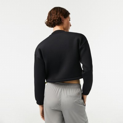 Felpa Lacoste Sport Regolabile Nero Donna