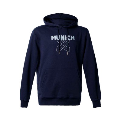 Munich Atomik Felpa con cappuccio blu navy