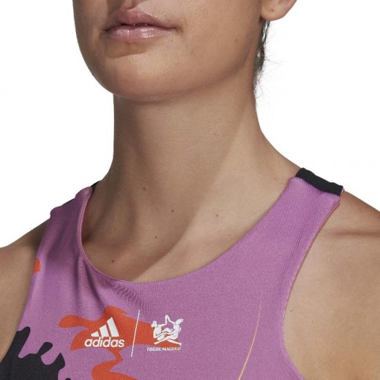 Adidas New York Purple Black Dress