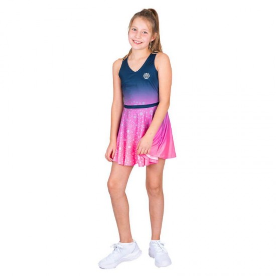 Bidi Badu Colortwist Abito Junior Rosa Blu Scuro