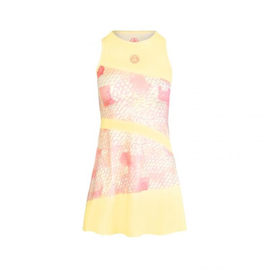 Vestido Bidi Badu Zahai Amarelo Rosa