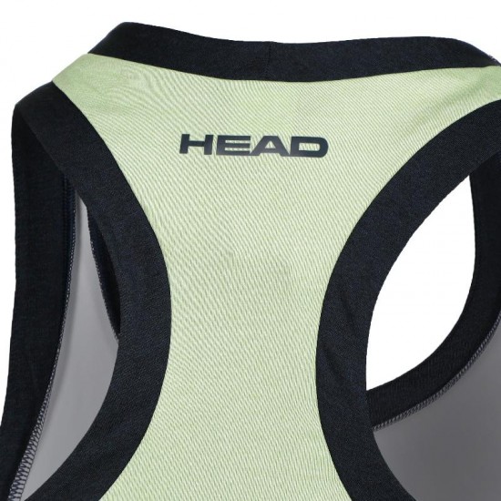 Head Play Tech Vestido Branco Verde