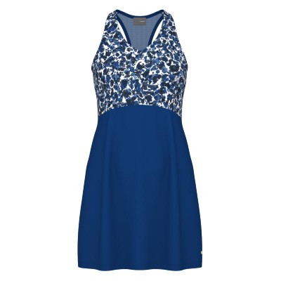 Vestido Head Spirit Azul Stampa Reale