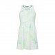 Head Spirit Dress Verde Stampa Pastello