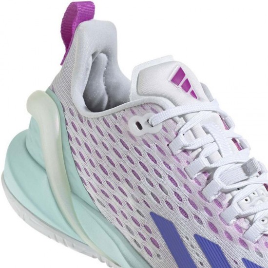 Adidas Adizero Cybersonic Bianco Blu Aqua Sneakers Donna