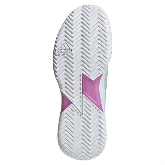 Tenis Adidas Adizero Ubersonic 4.1 Roxo Azul Feminino