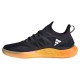 Scarpe Adidas Adizero Ubersonic 4.1 Nero Argento Arancione - TERRA BATTUTA Donna