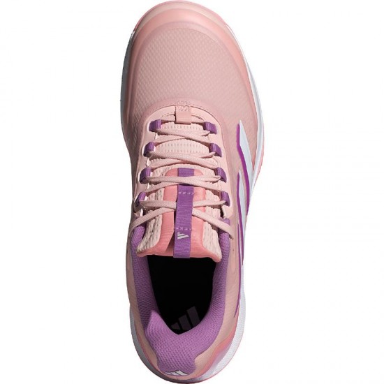 Adidas Avacourt 2.0 Scarpe da ginnastica da donna rosa terra battuta bianco viola