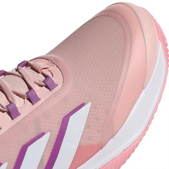 Adidas Avacourt 2.0 Scarpe da ginnastica da donna rosa terra battuta bianco viola