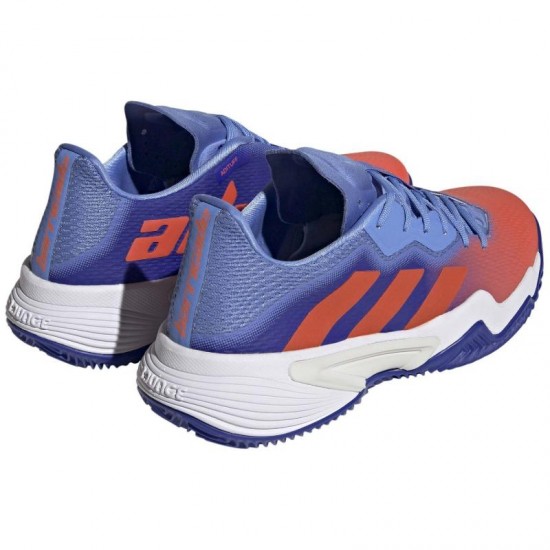 Adidas Barricade Sneakers Blu Sport Solar Rosso