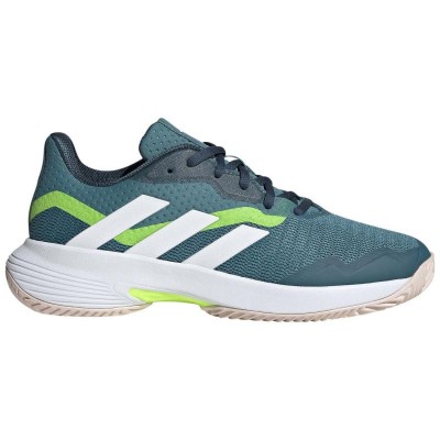 Adidas CourtJam Control Green Artic Sneakers Donna Bianca