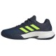 Scarpe Adidas GameCourt 2.0 Blu Scuro Lime Bianca