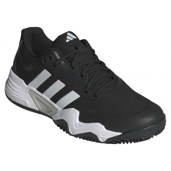 Adidas Solematch Control 2 Scarpe da ginnastica nere bianche - TERRA BATTUTA