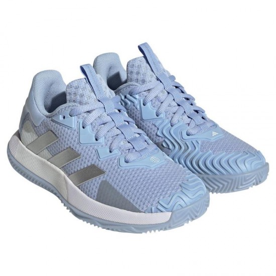 Adidas SoleMatch Control Control Clay Donna Blu Scarpe