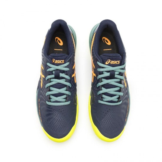 Scarpe da ginnastica Asics Gel Challenger 14 Padel Midnight Blue Orange