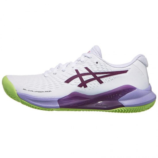 Scarpe Asics Gel Challenger 14 Padel Bianco Intense Mauve Donna